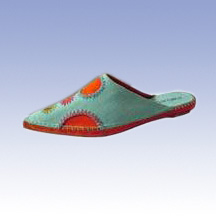 Slip-on Closed Toe Flat Alpargata/Espadrilles Made of Jute Sole